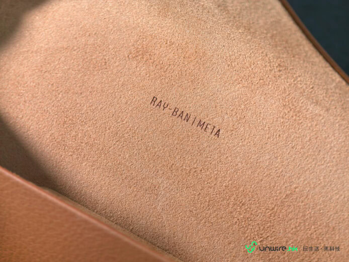 Ray-Ban Meta 三代智能眼鏡內部細節.