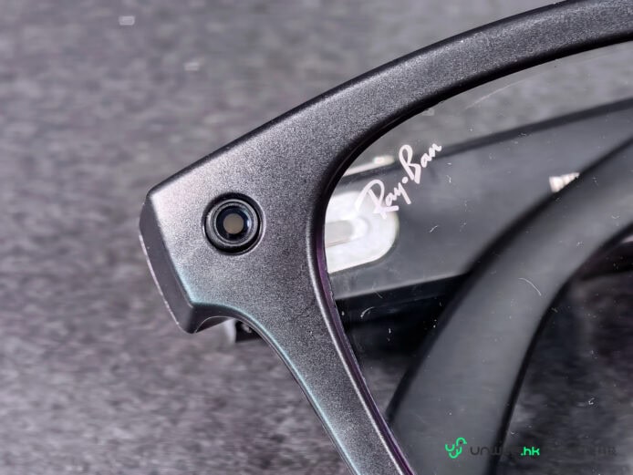 Ray-Ban Meta 三代智能眼鏡特寫.
