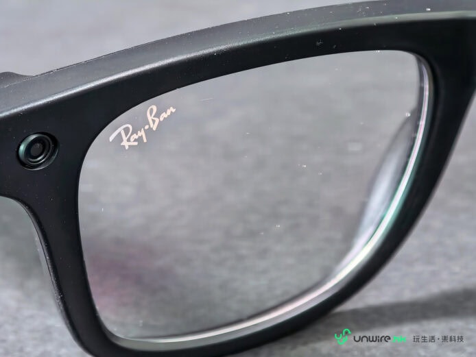 Ray-Ban Meta 三代智能眼鏡特寫.