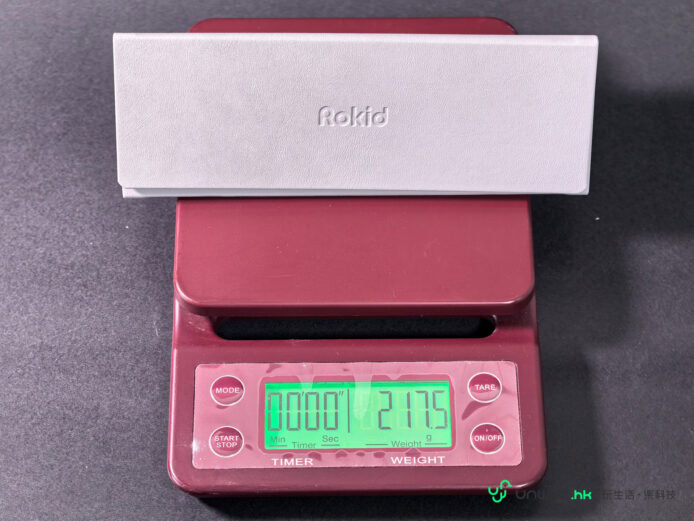 Rokid 智能眼鏡與電子秤.