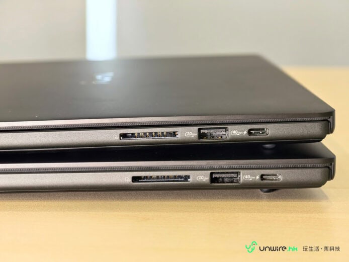 ASUS ProArt P14 / P16 筆電 ASUS ProArt P14 / P16 輕薄筆電接口特寫.