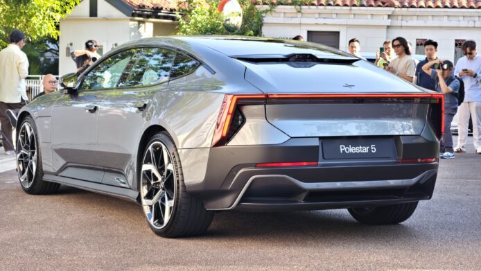 Polestar 5 四門GT電動車展示.