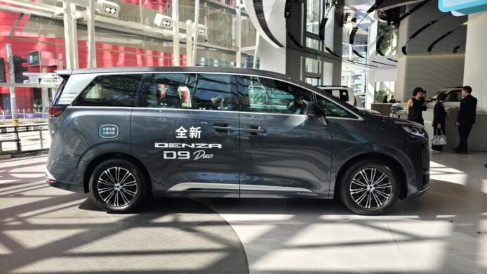 Denza D9 Duo 香港規格 全新 Denza D9 Duo 充電與設計亮相.