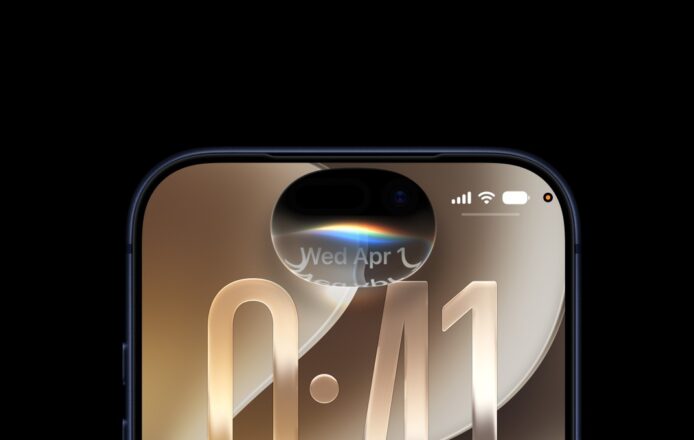 Apple iPhone 專注於 Siri AI 功能示意.